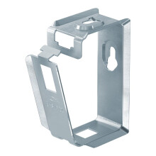 fischer SHA M 30 Metal Collector Holder with High Strength and Safety, Mounting Above Fire Protection Blankets, Tool-Free Closure, Pack of 25