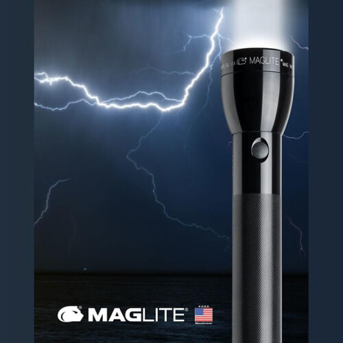 Maglite Mag-Lite ML300L 4D LED Torch Flashlight Black ML300L-S4015 2