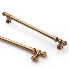 9BUILD 10 Pack Bronze Cabinet Handles - 160mm Champagne Zinc Alloy - Kitchen & Wardrobe - UK0036