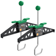 Ladder Clamps, Ladder Roof Rack Clamps for Wide Roof Bars, Ladder Clamp with Built-in Lock, Crash Tested Quick Fit Roof Bar Ladder Clamps 2 Pack