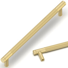Talentedeco 10 Pack Gold Cabinet Pulls, 192mm(7.5 Inch) Center to Center Hole Center, Kitchen Cabinet Handles for Drawer Dresser