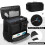 Trunab PC Desktop Carrying Case with Multiple Storage Pockets, PC Computer Tower Backpack Bag, Traveling Carrier for Keyboard, Cable 4
