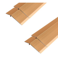 4 Pack Aluminum Floor Transition Strip Door Bar,Floor Bar for Doorways Threshold Ramp Tile Laminate Planks,Suitable for Height Difference 2cm