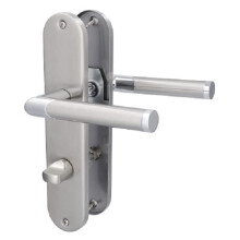 ALPERTEC Stainless Steel Replacement Fittings (I) Bi – Color for Bathroom Doors Lever Door Handle, 88021900