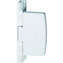 ABUS Fas97 Window Security – Additional Window Lock for Side Hinges – Safety Level 10-35217 – White