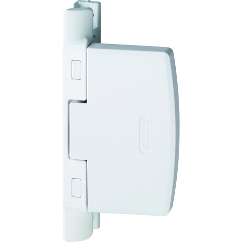 Abus ABUS Fas97 Window Security – Additional Window Lock for Side Hinges – Safety Level 10-35217 – White