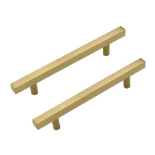 LONTAN 15 Pack Gold Kitchen Handles 128mm Gold Cupboard Handles Cabinet Hardware Drawer Pulls Kitchen Cupboard Furniture Stainless Steel