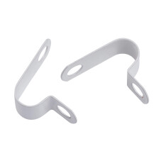Schneider Electric Tower - LSF Cable Clips, Low Smoke & Fume Clips, 8-8.4mm diameter, 18th Edition Compliant, Stainless Steel, 64LSF32W, White