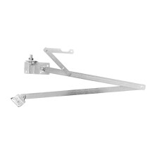 Roto Original Die Stairs Poles Complete Right Silver Quadro/Cadet 3 Standard