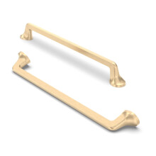 Furniware Pack of 10 furniture handles, cabinet handles, kitchen handles, furniture drawer handles, handles for kitchen cupboards, cupboards