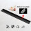 SaniteModar 90 cm Black Linear Shower Drain, 2-in-1 Tile Insert Panel Shower Drain with 360Siphon 5