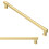 Asimerdeco 10 Pack Brushed Gold Cabinet Pulls 10 Inch(256mm) Kitchen Cupboard Handles Cabinet Hardware Drawer Pulls 1