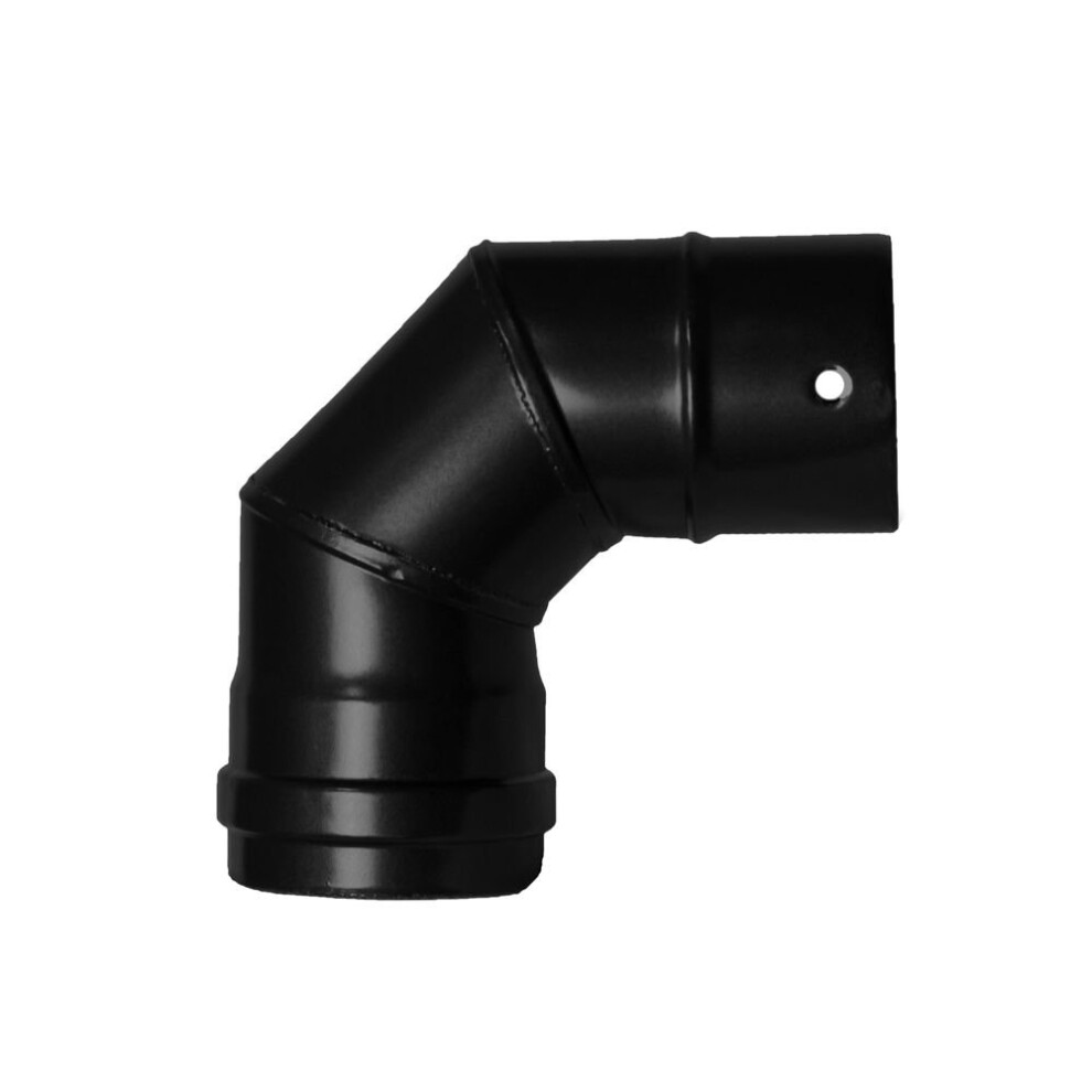 Wolfpack 22013110 Â Elbow Pipe For Pellet Stove (Diameter 80 Mm, 90 ) 5051227866394