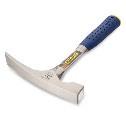 Estwing Estwing E3/20BL Brick Hammer Vinyl Grip 560g (20oz), Silver 1