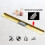 SaniteModar 80 cm Gold Linear Shower Drain, 2-in-1 Tile Insert Panel Shower Drain with Siphon 3