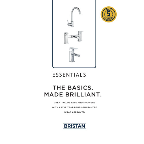 Bristan Dune Monobloc Sink Mixer Chrome 1