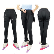 Skating Spirit Figure Skating Competition Underskirt Shorts Panties Gel Pad Tailbone Cushion Protection (Large)