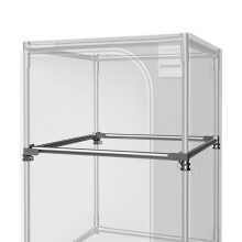 AC Infinity Heavy-Duty Grow Tent Mounting Bars 4x4', High Airflow CFM Kit Prevents Walls from Sucking in, Trellis and Supplemental Lights Mounting for