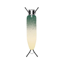 Brabantia - Ironing Board A - With Adjustable Iron Rest - Adjustable Height - Non-Slip Rubber Feet - 100% Fairtrade Cotton Cover with Foam Layer