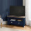 Birlea Birlea Highgate Corner Tv Unit Navy Blue & Oak Effect 3
