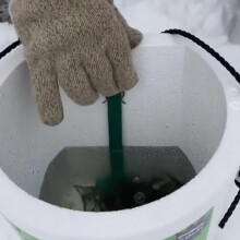 Durable Live Bait Collector for Ice Fishing