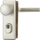 Abus ABUS 89633 Security Door Fitting Type KKZS700 F2 Nickel Silver 1