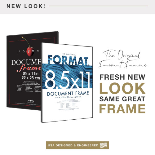 MCS Format Picture Frames, Black, 8.5 x 11, 12-Pack 1