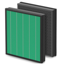 HOSECES Airmega 300 Replacement Filter #AP-1515-FP,Compatible with Coway Airmega 300 300S MAX2 Air Purifier, H13 True HPEA Activated Carbon Filter
