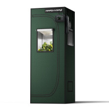 MARS HYDRO Grow Tent Pro 60 x 60 x 160 cm, 2000D Thickened Polyester Fabric and High-Reflective Mylar, Larger Observation Window