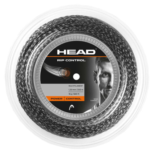 HEAD HEAD Rip Control 200m Reel String Black, size 16
