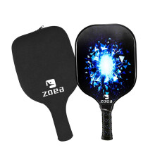 ZOEA Pickleball Paddle, Graphite Pickleball Racket with Carbon Fiber Surface and Polymer Honeycomb Composite Core for Outdoor and Indoor