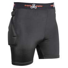 Triple Eight Bumsaver 2 Padded Shorts for Skateboarding, Snowboarding and Skiing, Black, XL