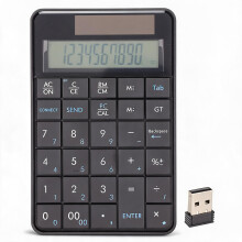 2.4GHz Wireless Number Pad, 29 Keys Calculator Numpad, Ergonomic USB Plug and Play Wireless Keypad for Laptop Desktop Office, Numeric Keyboard