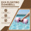 (Pink) Water Aerobics Dumbbell - Unisex EVA Float 3