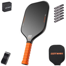 GOTWAH P1 Pickleball Paddle Carbon Fiber 3K+T700 Surface, USAPA Approved Pickleball Racket for Power & Control,16MM Polymer Honeycomb Core,Textured