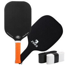 ZOEA USAPA Approved Pickleball Paddles Set of 2, 16MM Honeycomb Core, 3K Carbon Fiber Edgeless Paddles - Gifts for Beginners & Pros