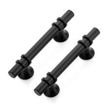 Ravinte Set of 20 Furniture Handles Cabinet Handles for Kitchen Cabinets Door Handles for Kitchen Cabinets Furniture with Round Base Drawer Handles