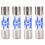 4X Multimeter 10 X 38mm 1000V 10A Cylinder Ceramic Fuse White 1