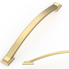 Amerdeco 10 Pack Champagne Bronze Zinc Alloy Cabinet Pulls 160mm Kitchen AM035