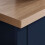 Birlea Birlea Highgate Corner Tv Unit Navy Blue & Oak Effect 4