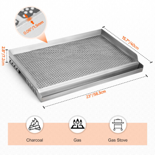 Onlyfire Non-Stick Honeycomb Coating Griddle Plancha 1