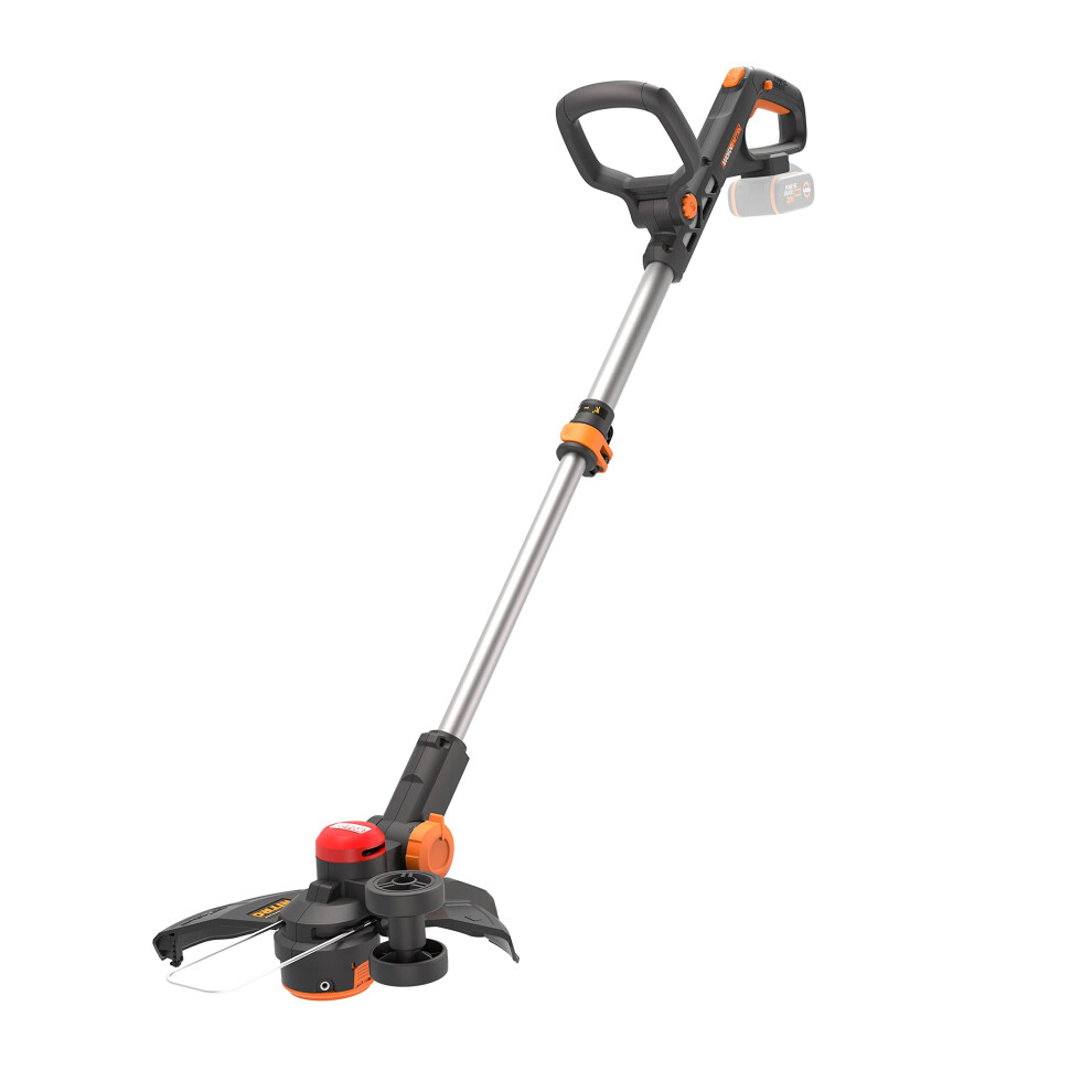 WORX Powershare Cordless Grass Trimmer Strimmer 33cm x1 4.0Ah Battery WG173E - Image 3