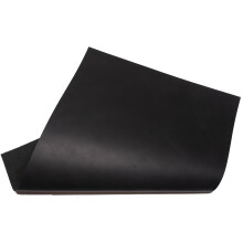 HAPPER STUDIO Cowhide Leather 1.7mm Thickness Pull-Up Crazy Horse Leather Genuine Leather Sheets for Crafts. (1, Black, A2 (420 x 594mm))