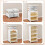 TidyTrove Storage Boxes with Lids 28L4 Tier Plastic Storage Box with L 5