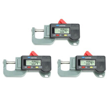 3X Portable Precise Digital Thickness Gauge Meter Metal Tester Micrometer 0 to 12.7mm