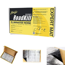 STINGER "Roadkill Expert Bulk Pack (9 pieces) sized 18"" x 32"" - 36Sq ft - Sound Damping Material - Self Adhesive Rubber/Aluminium