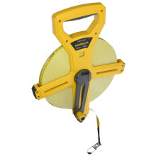 Komelon 66330IM Open Reel Fiberglass Tape Measure, 330-Feet, Hi-Viz Yellow