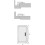 Abus ABUS 261152 Door Hinge Protection Type TAS112 White 3