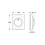 Grohe GROHE Surf Actuation Plate Alpine White 38808SH0 2