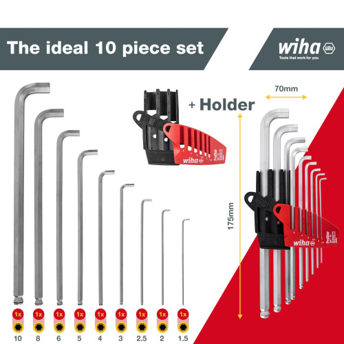 Wiha Wiha SB 369TS9 ProStar, Red 1